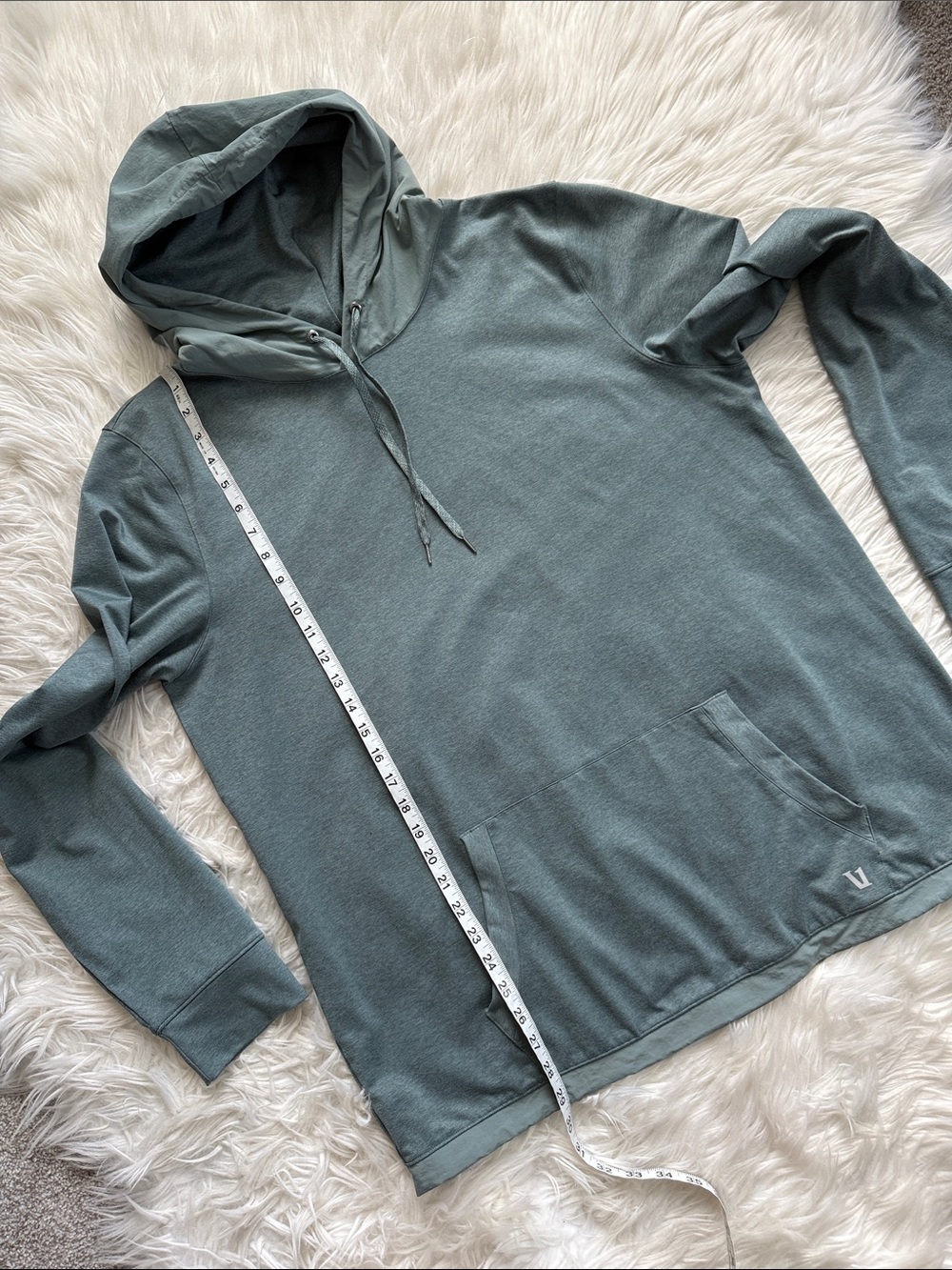 Vuori Sunday Element Hoodie Green Size XL - Picture 13 of 13
